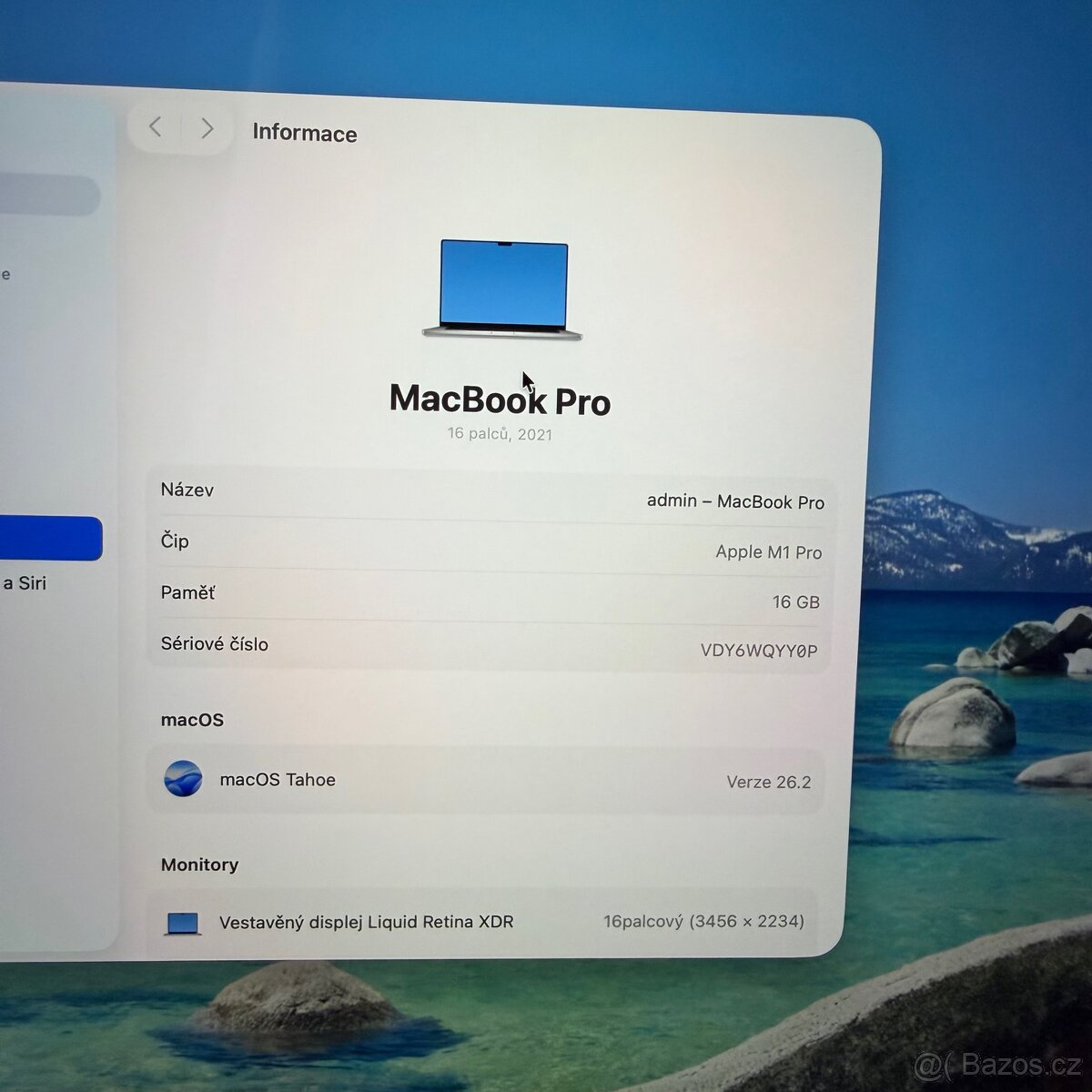 MacBook Pro M1 (12 měsíců záruka) - 7