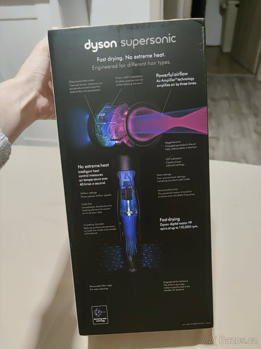 Fén na vlasy Dyson Supersonic™ (Šedá/Fuchsiová) - 7