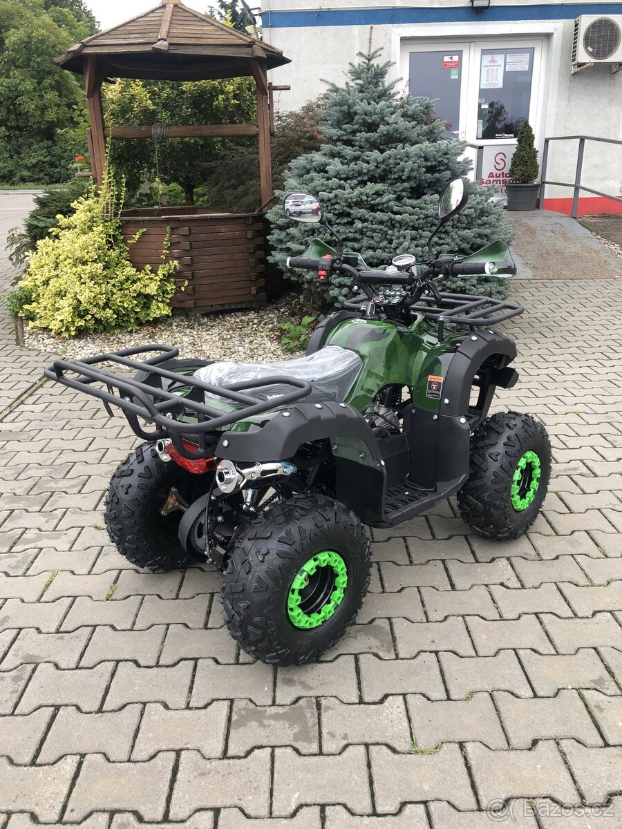 Dětská čtyřkolka Toronto 125cc 1G7 zelený maskáč - 7