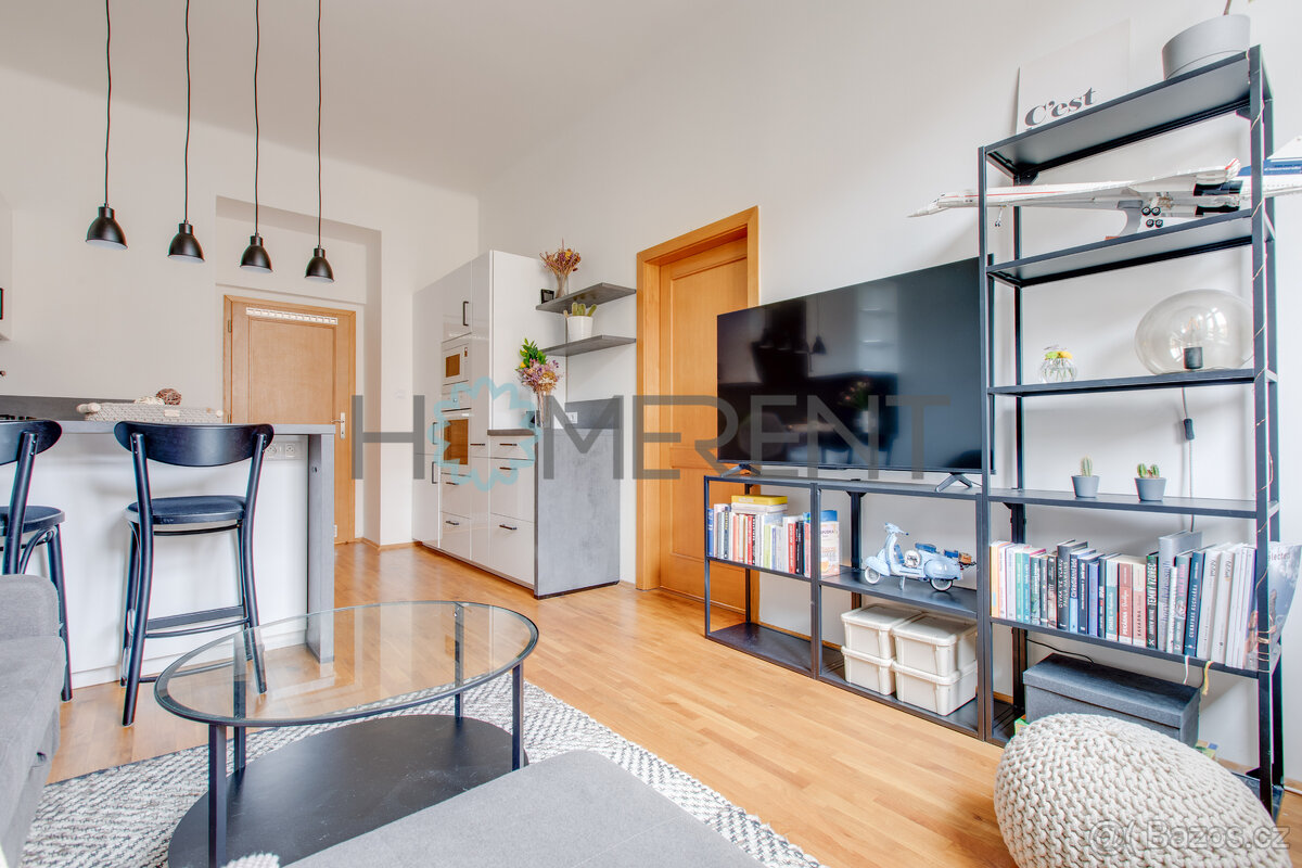 Prodej - krásný a světlý byt 2+kk (45 m²) po rekonstrukci, P - 7