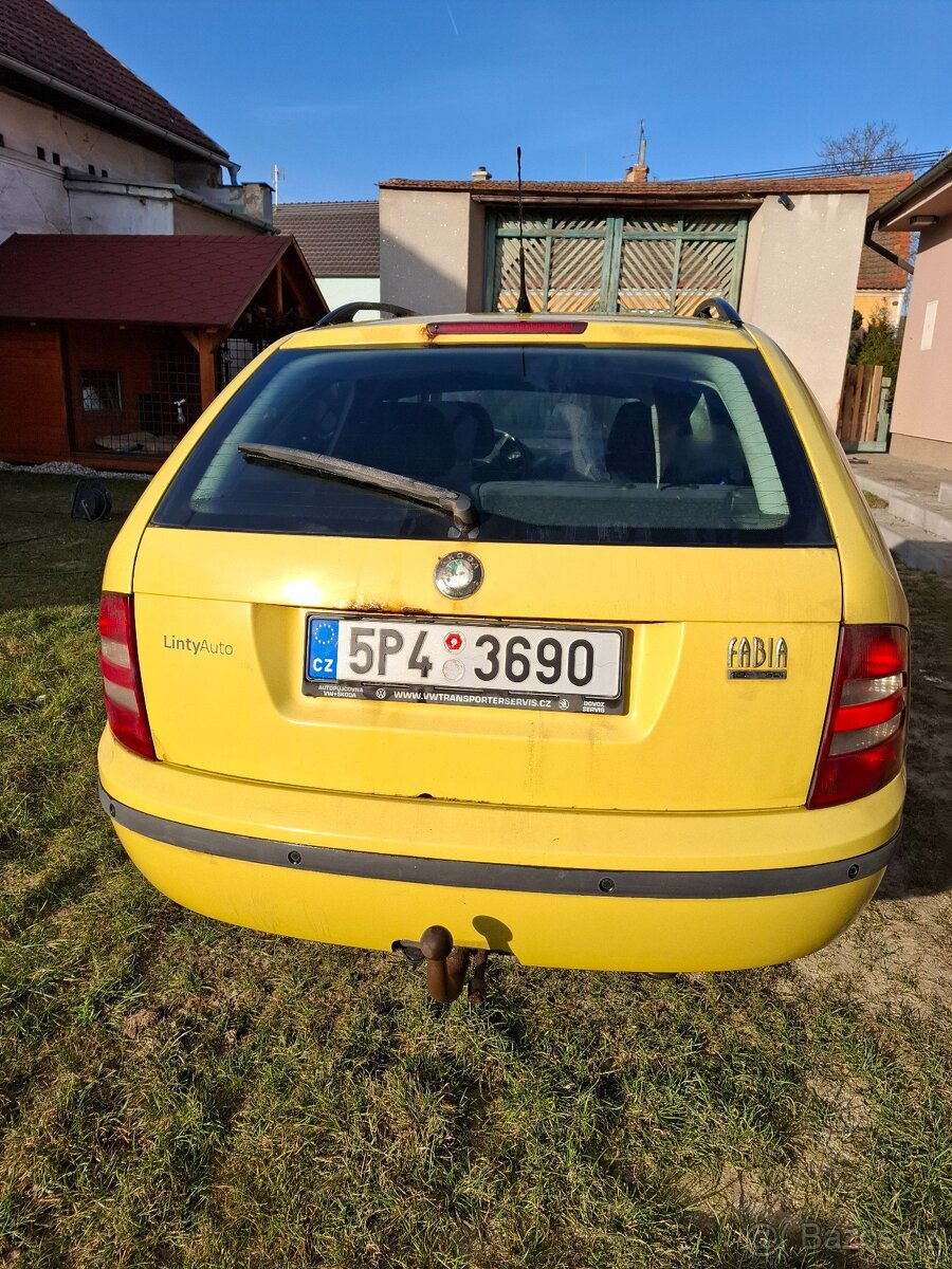 Skoda fabia 1,9TDI 74kw ( bez STK) - 7