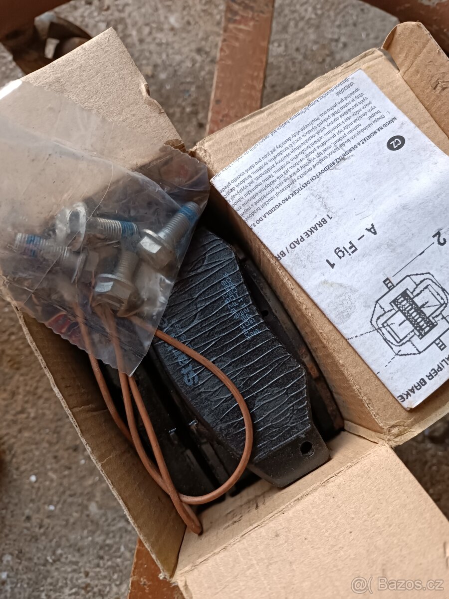 Sada brzdových destiček A.B.S. 37280 a Starline BD S095 - 7