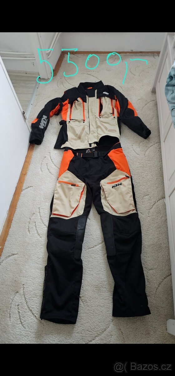 Textilní moto oblečení + chraniče - 7