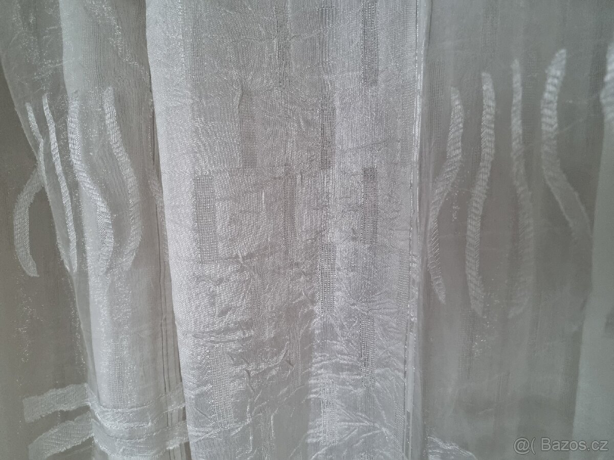 Záclony odstín světlý banán ???? - 7