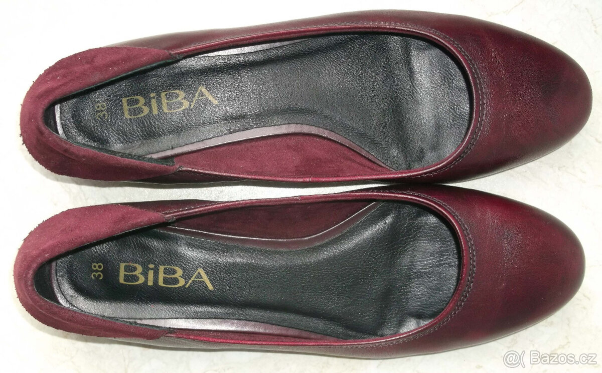 Luxusní značkový kvalitni nové botky BIBA VEL.38.Nevhodný dá - 7