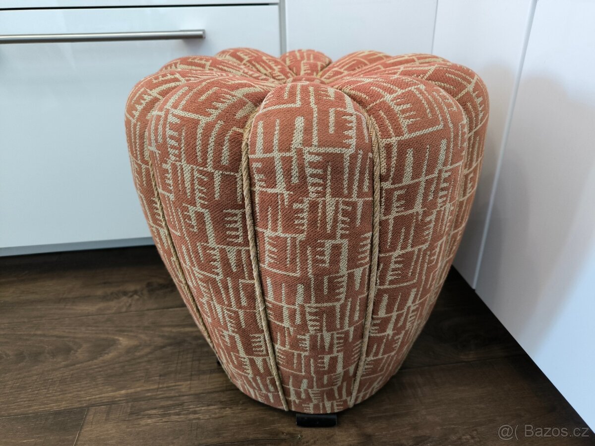 Art Deco taburet "Tulipán" - Jindřich Halabala - 7