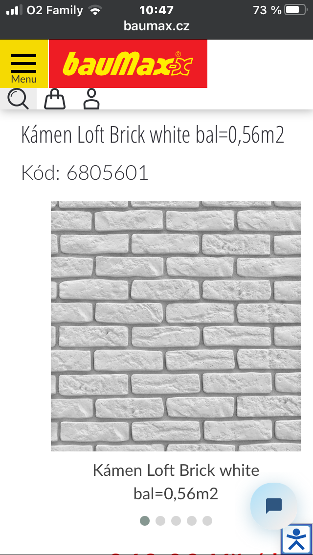 Bílé obkladové cihly - 7