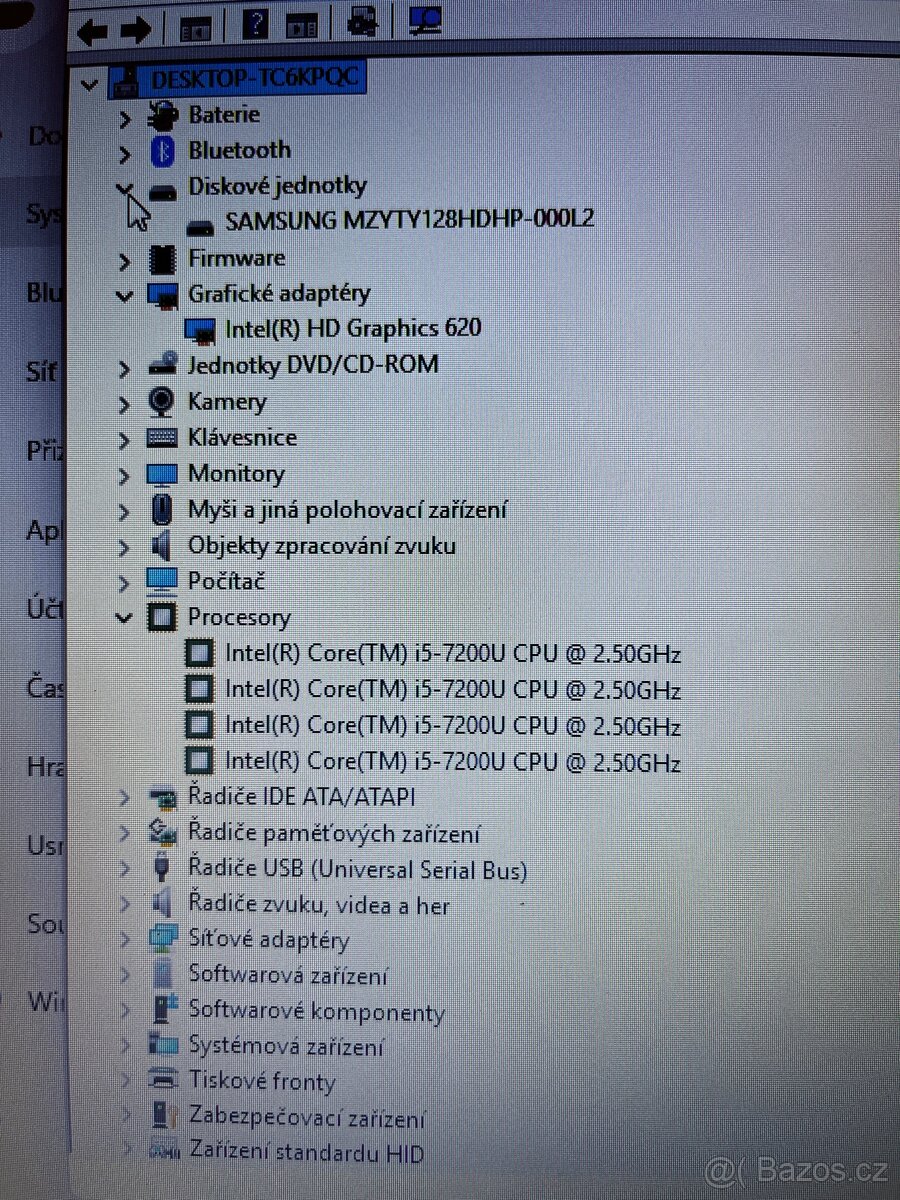 Notebook HP 250 G6 černý - 7