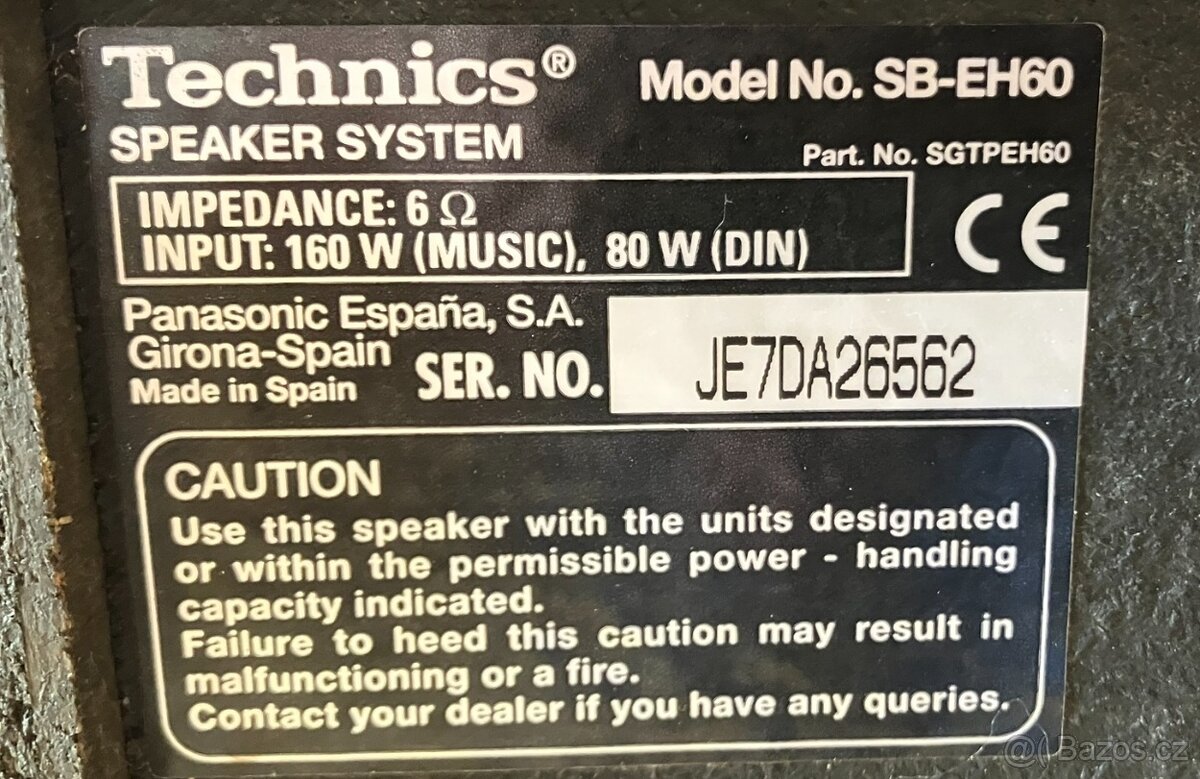 3‑pásmové REPRO TECHNICS SB‑EH60 - 7