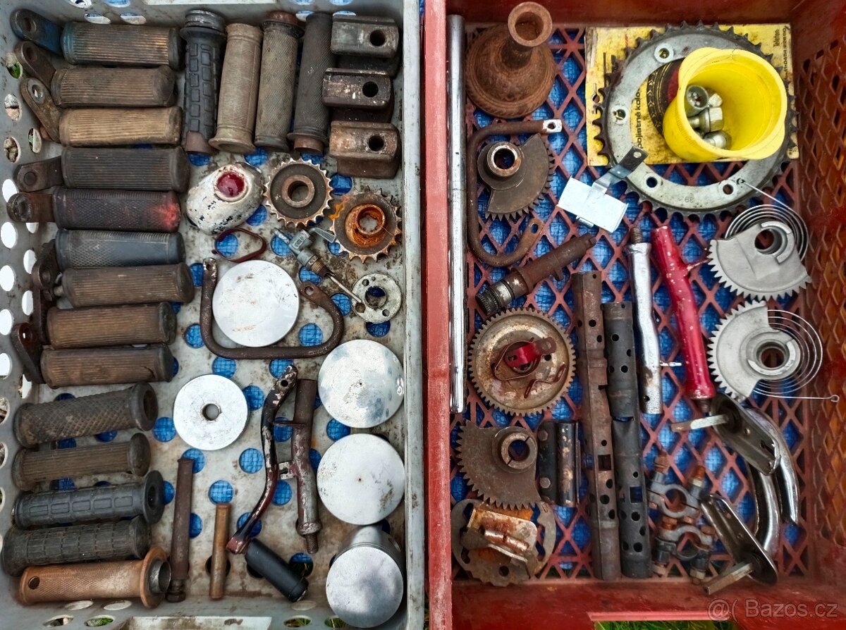 Jawa čz drobné díly na motocykl kývačka panelka pionýr apod. - 7