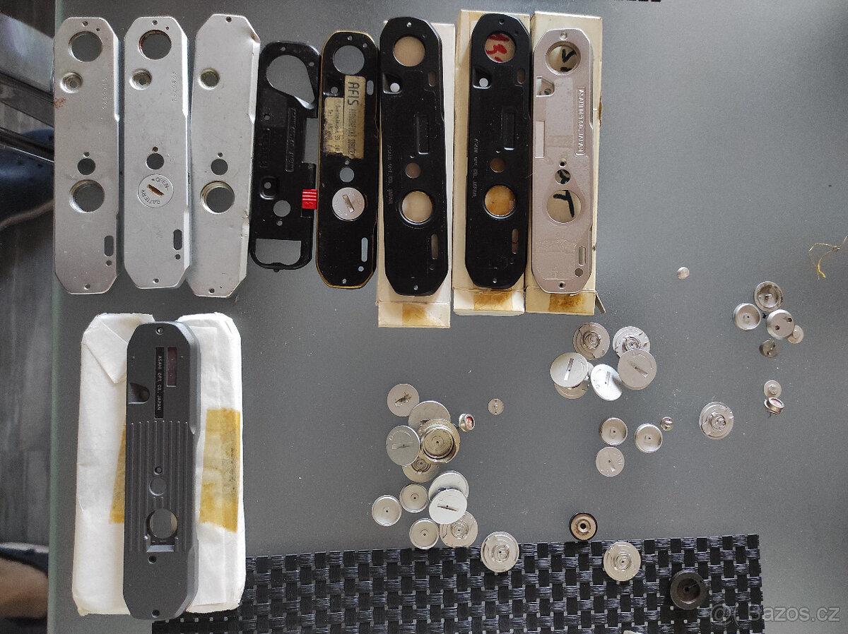 horní kryt Pentax P50, P30, spodní kryty Pentax ME, MX apod - 7