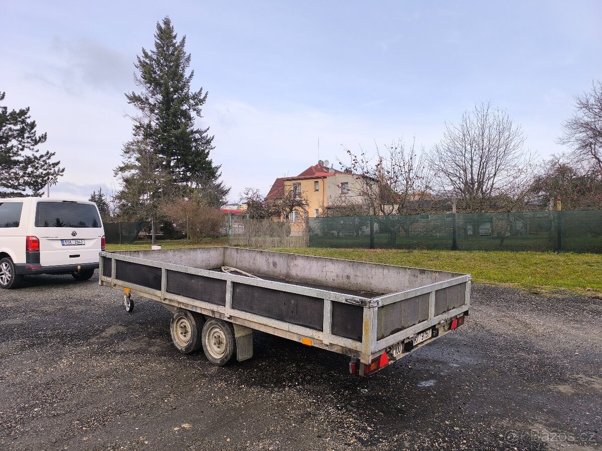 Přívěs Agados Adam S, 2600kg,sklopný+nájezdy. - 7