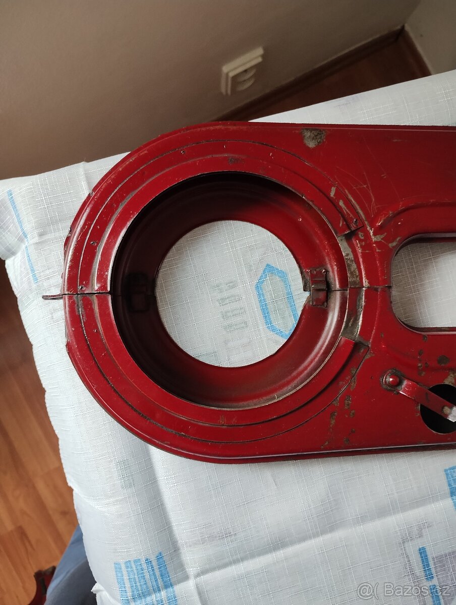 Prodám originální kryt řetězu jawa čz 125 175 původní barva - 7