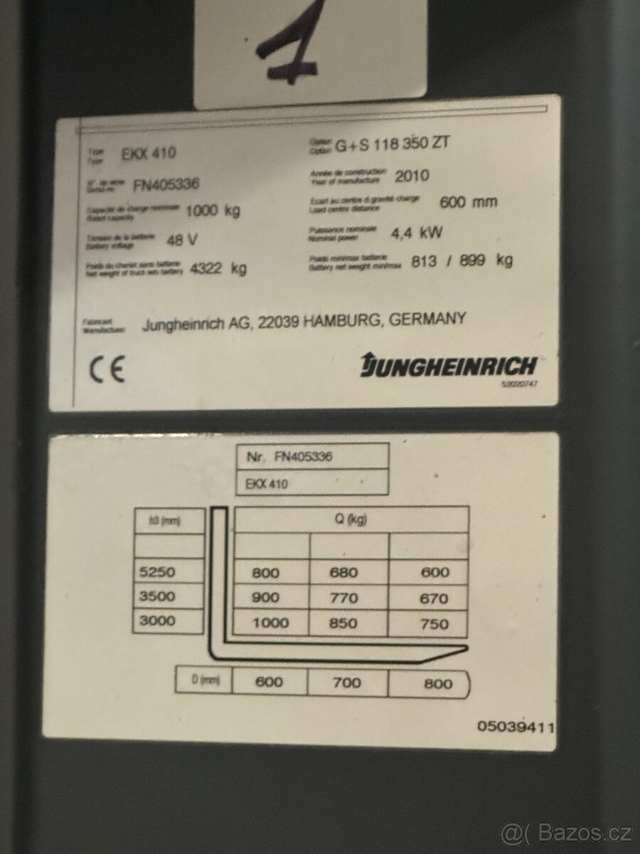 Jungheinrich EKX410 - 7
