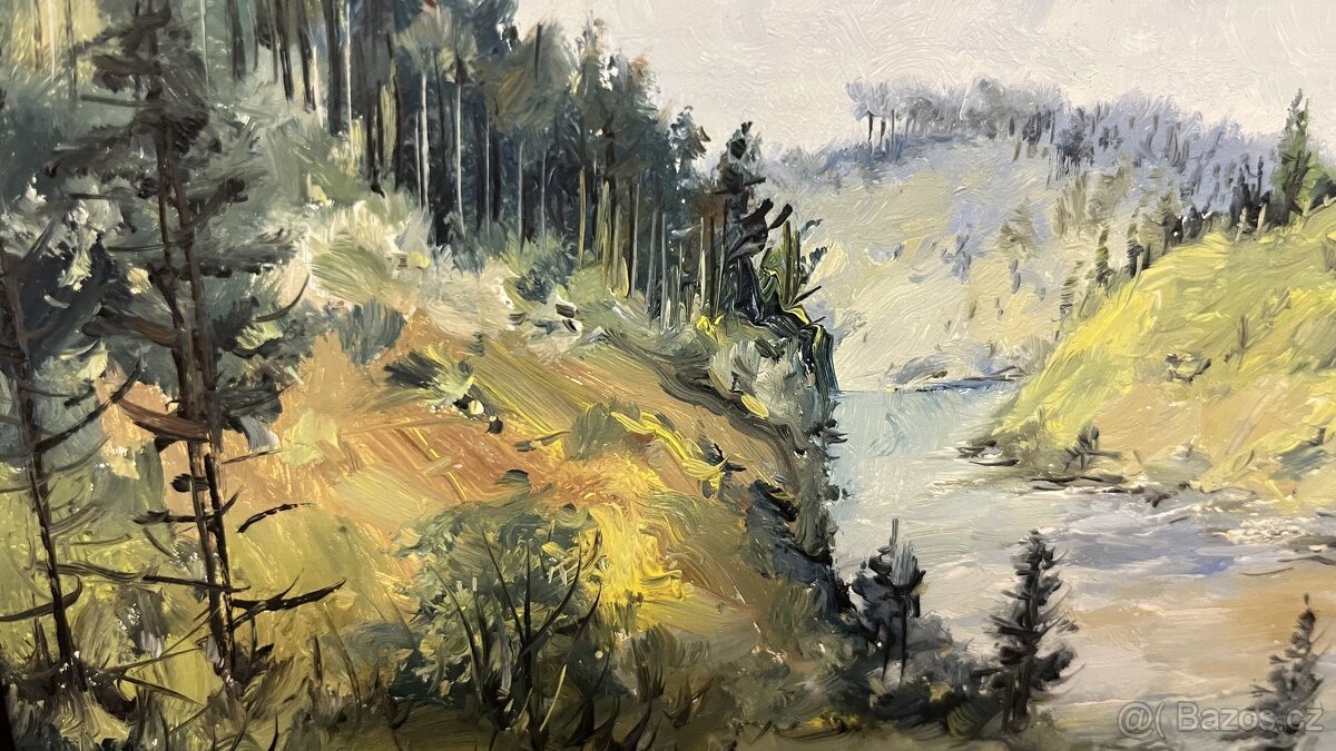 Dva obrazy krajin: Milan Čihák, české krajina/ Šumava. - 7