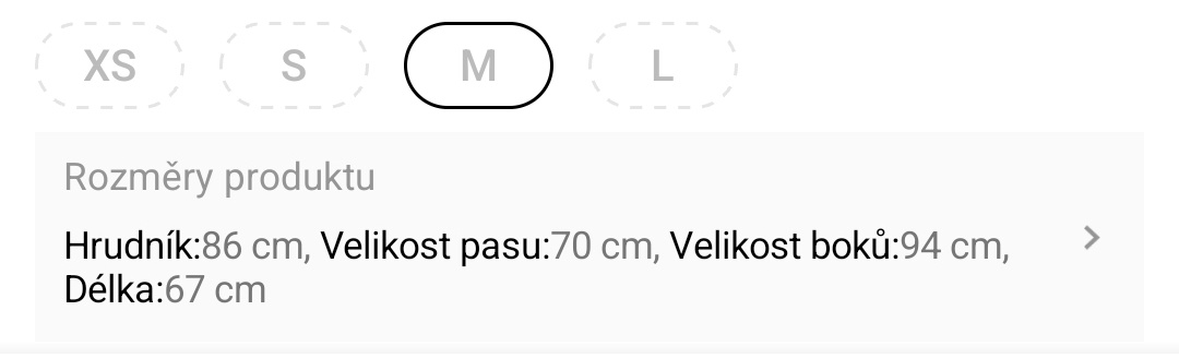 Mini šaty bez ramínek, vel. M - 7