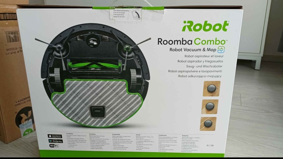 Robotický vysavač + mop iRobot Roomba Combo - 7