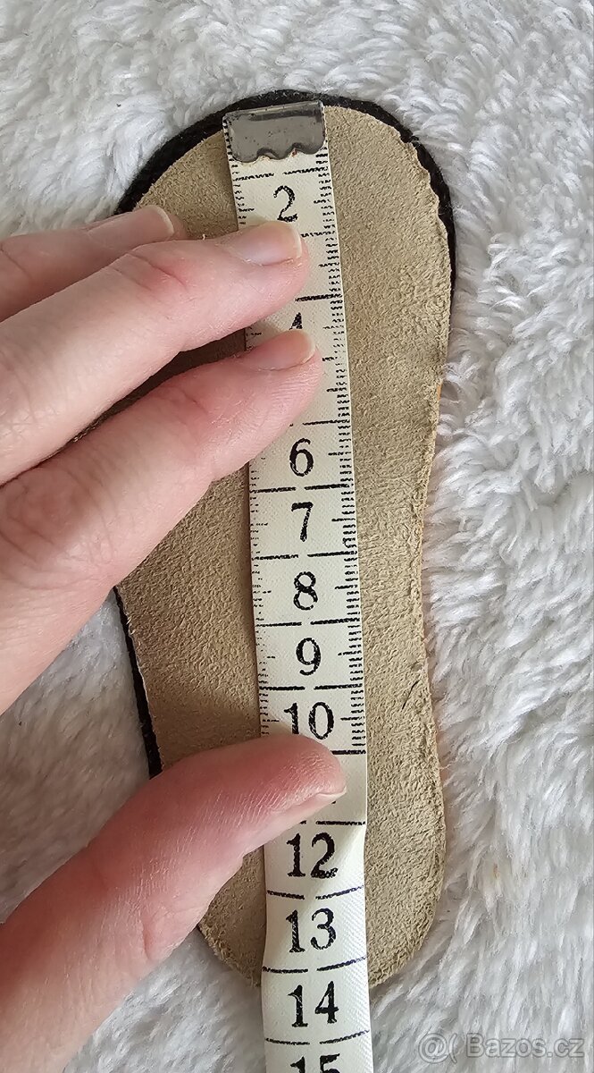 Kožené barefoot sandálky Jonap velikost 22 - 7