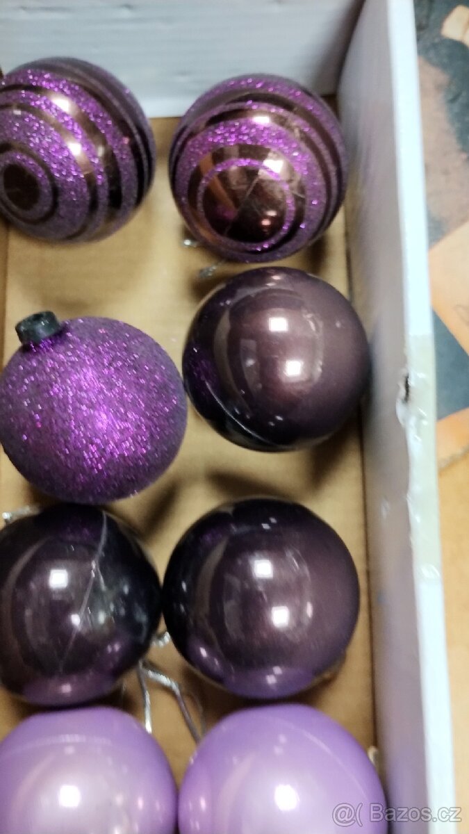 Vánoční ozdoby 2 -10 kusů - 7