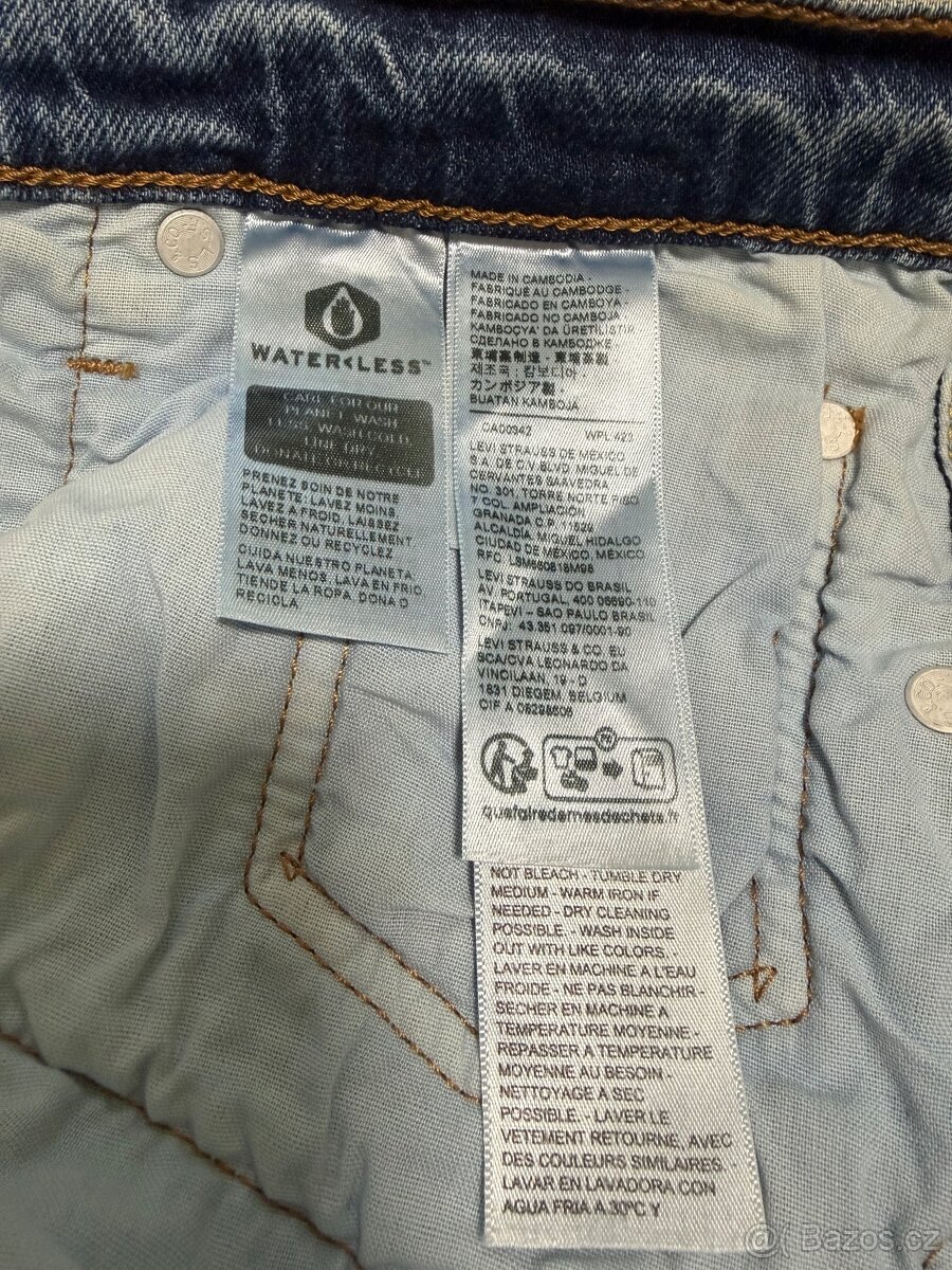 levis dziny 501 ikonicke jeansy - 7