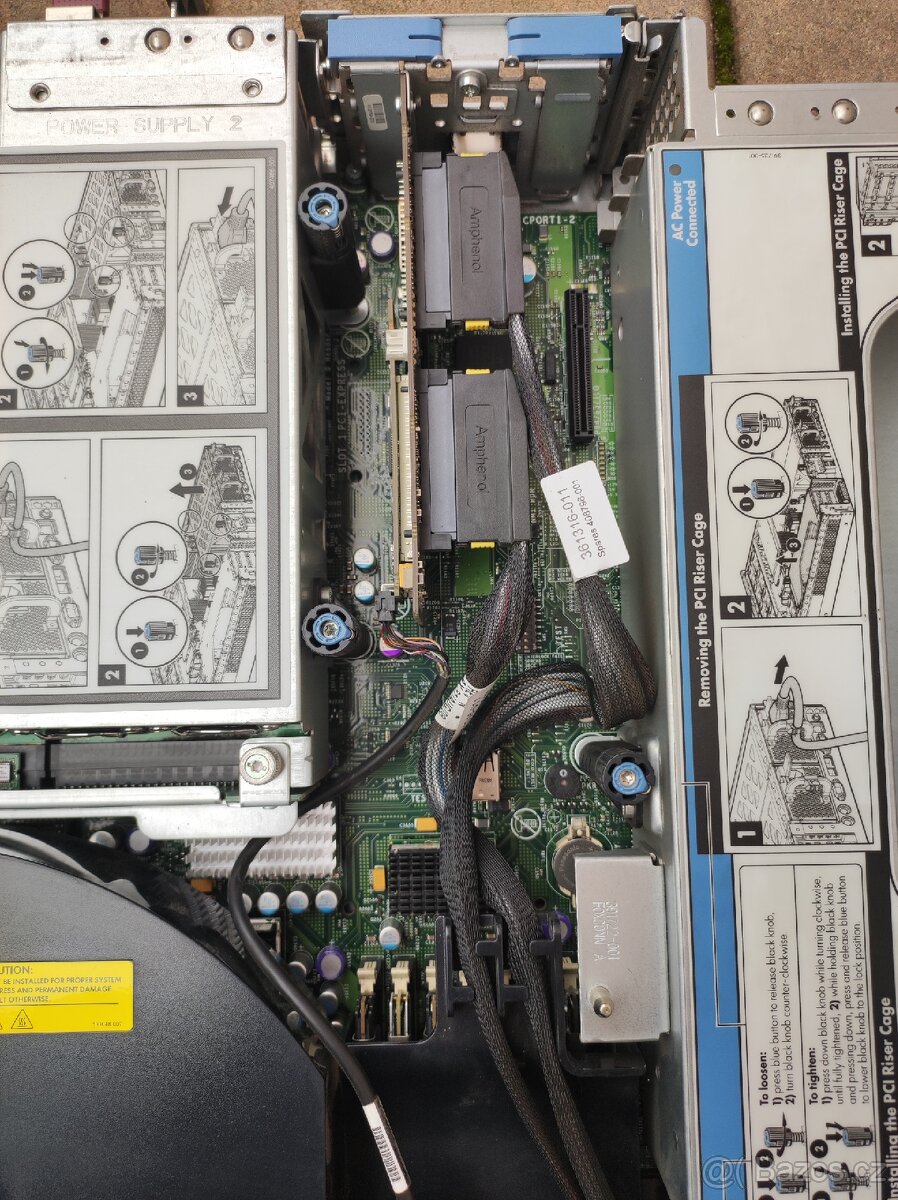 HP rack server Proliant DL380 G5, 6 disků, 28GB RAM - 7