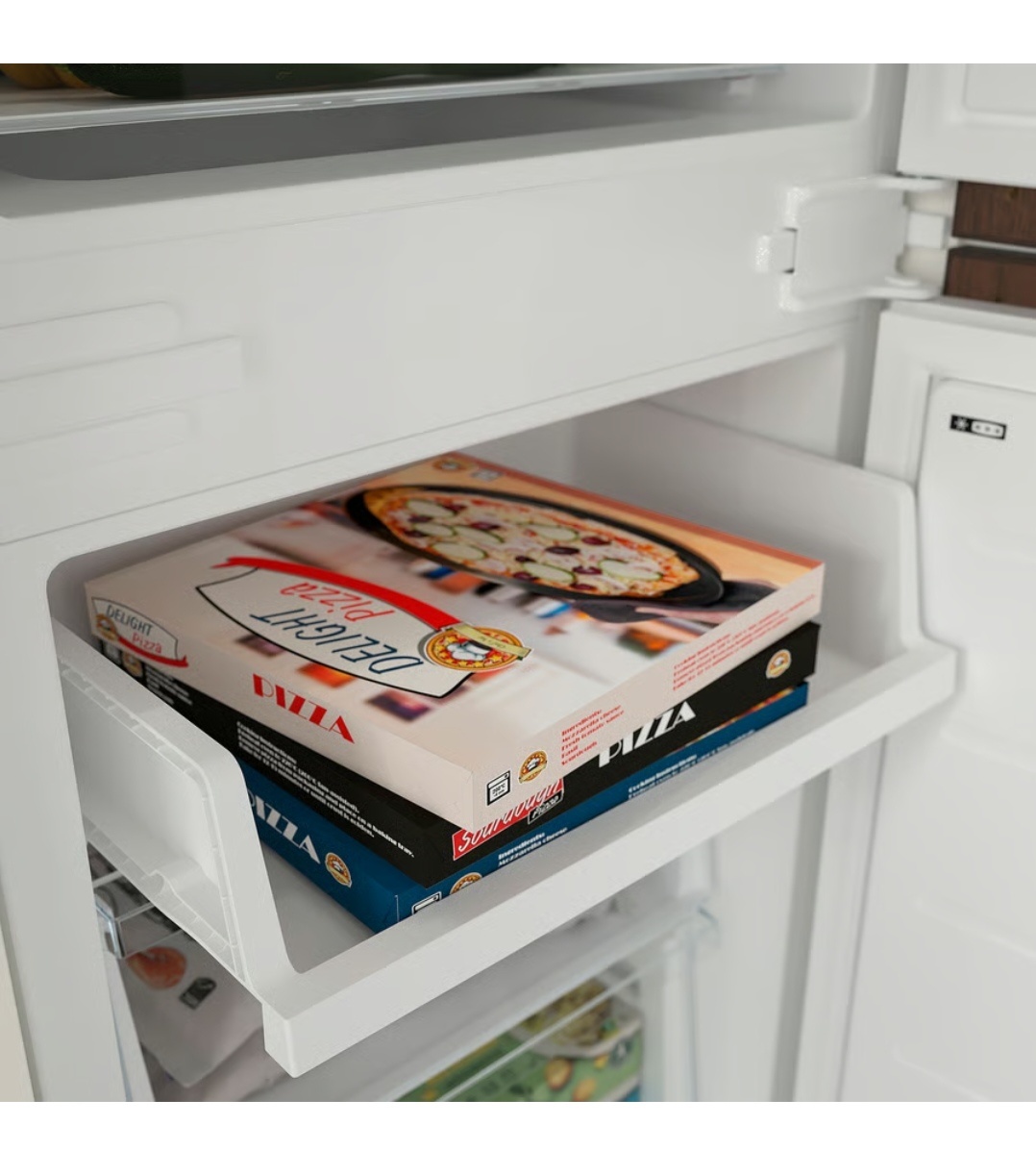 NOVÁ lednice s mrazákem ikea (2 metry) - 7