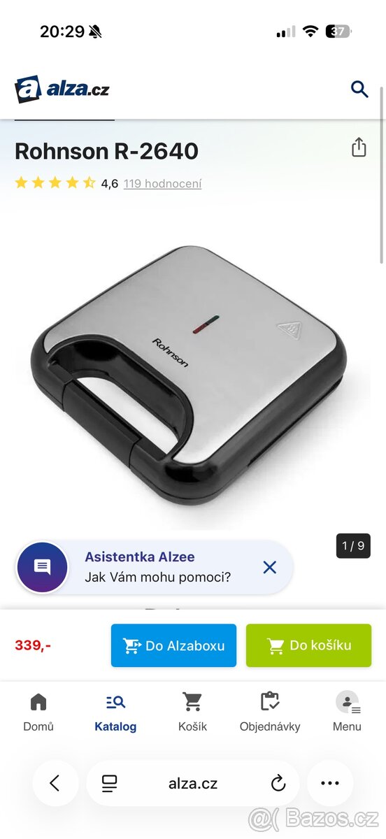 Rohnson toustovač - 7