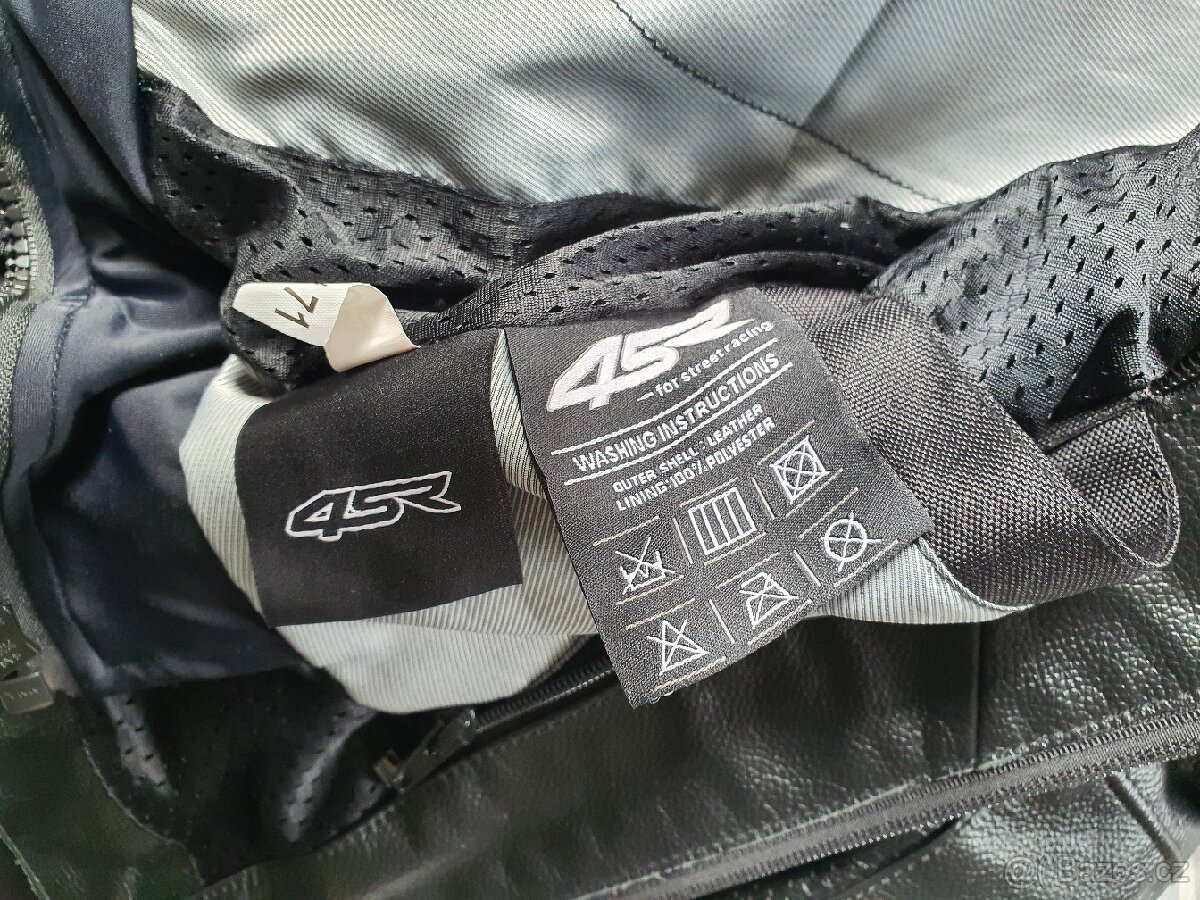 Dámská kožená motorkářská bunda 4SR - 7