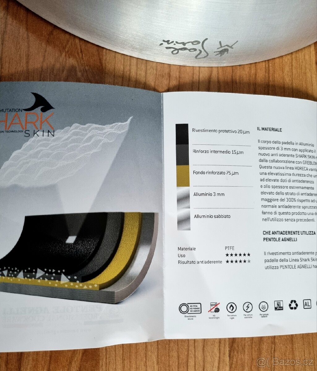 Pánev Agnelli 32 cm - 7