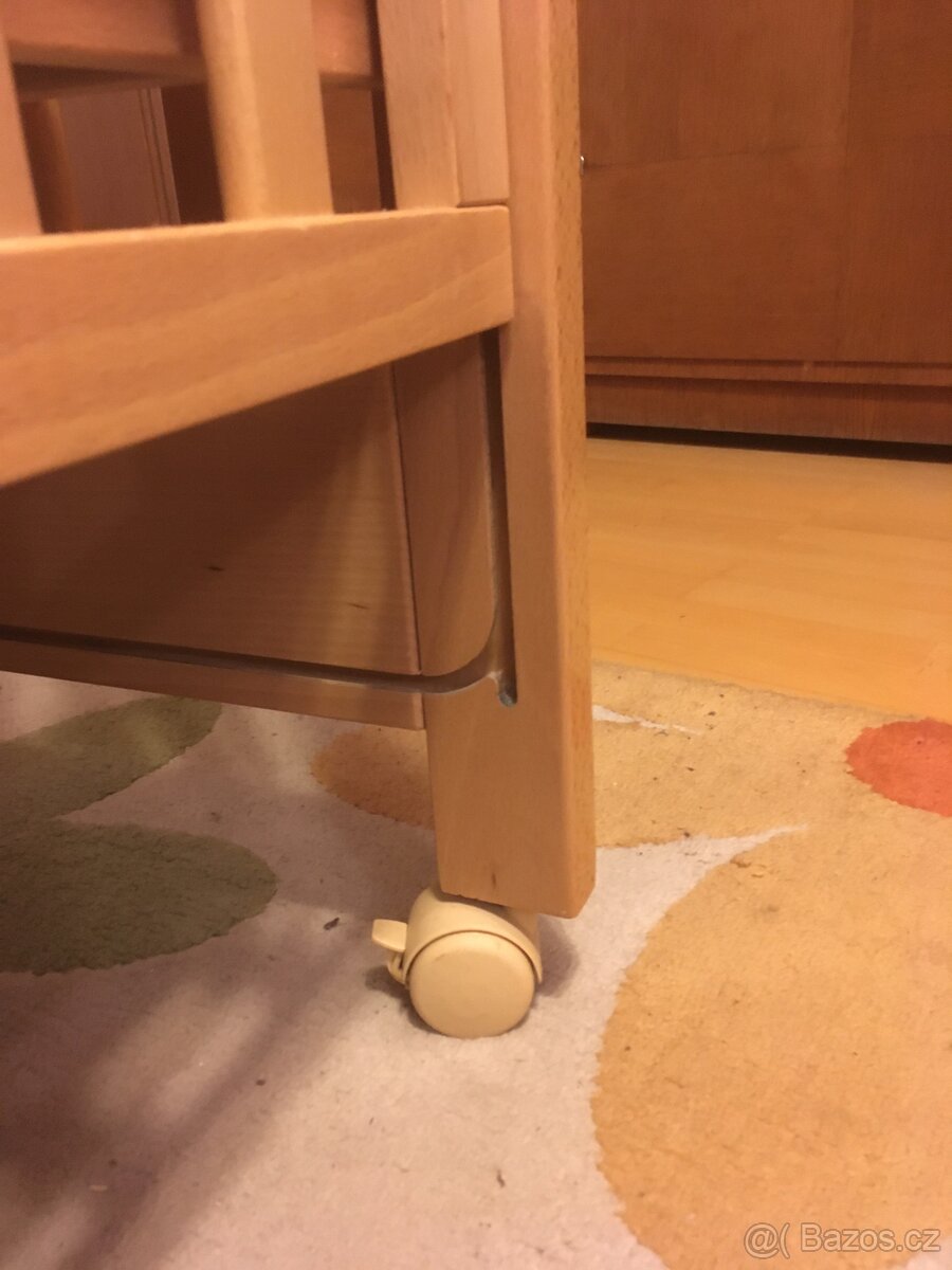 Dětská postýlka s matrací 120x60 cm - 7