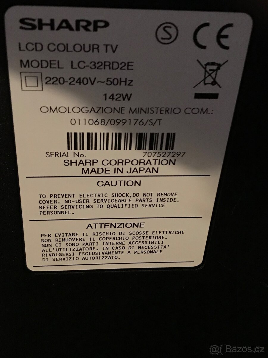 Samsung TV UE22C4000 • Sharp TV • Tesla set top box - 7