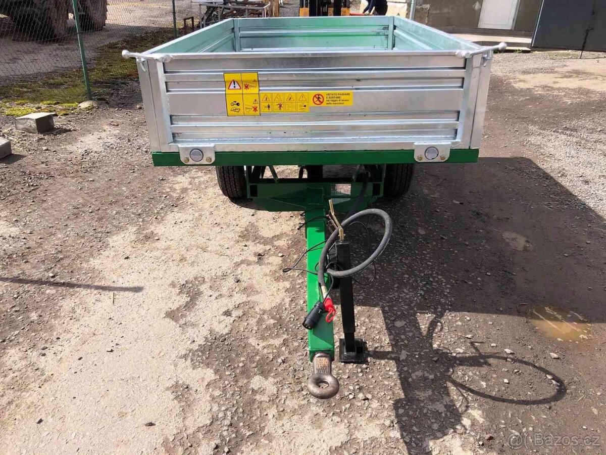 Traktorový návěs TR 1500 - SPZ vlek - 7