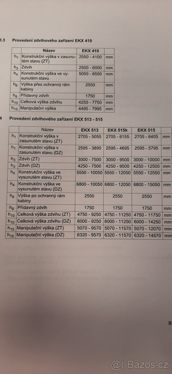Paletový zakladač Jungheinrich EKX 515 - 7