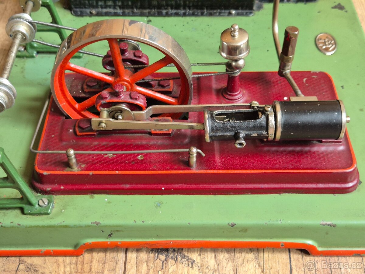 Starožitný parní stroj Josef Falk - Bing Werke, JF BW, 1932 - 7