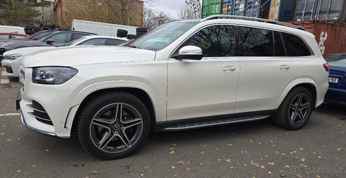 21"original Mercedes Gls W167 s novými zimními pneu Hankook - 7