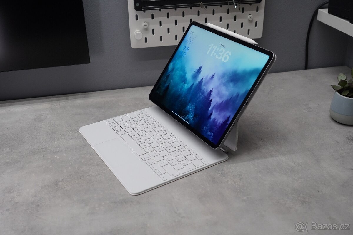 Apple Magic Keyboard pro iPad Air 13" M3 - CZ - bílá - 7