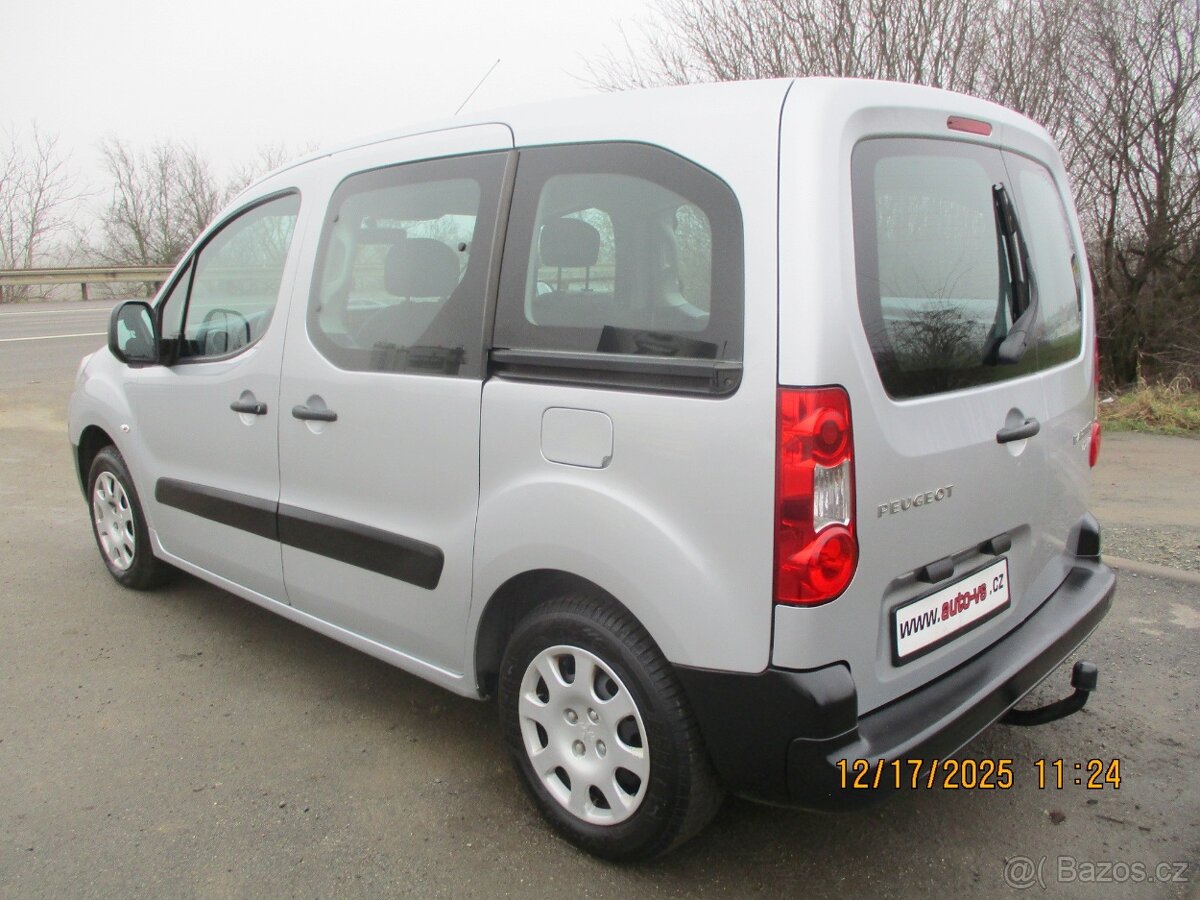 Peugeot Partner 1.6i TeePee 66kW ZADNÍ KŘÍDLA TAŽNÉ Z - 7