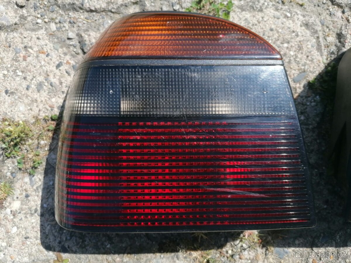 Přední světla VW Passat, zadní světla VW Golf - 7
