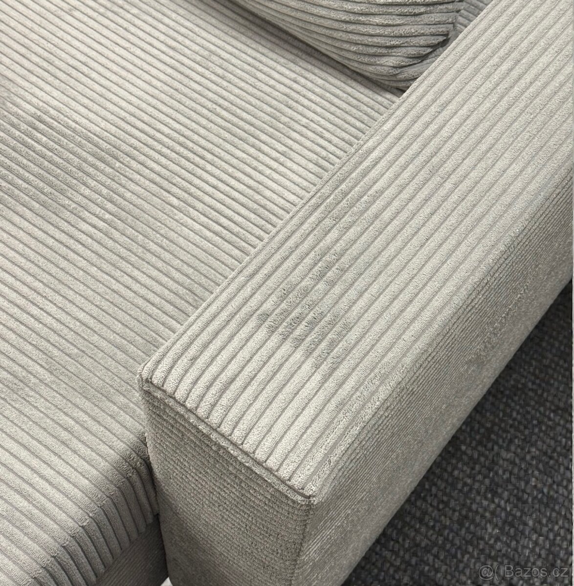 Nová rozkládací sedačka 240x146 Šedá - 7