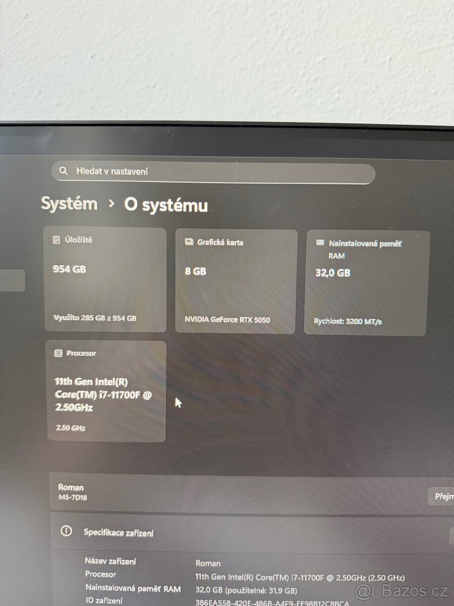 🎮 Herní PC sestava + 2× monitor + příslušenství - 7