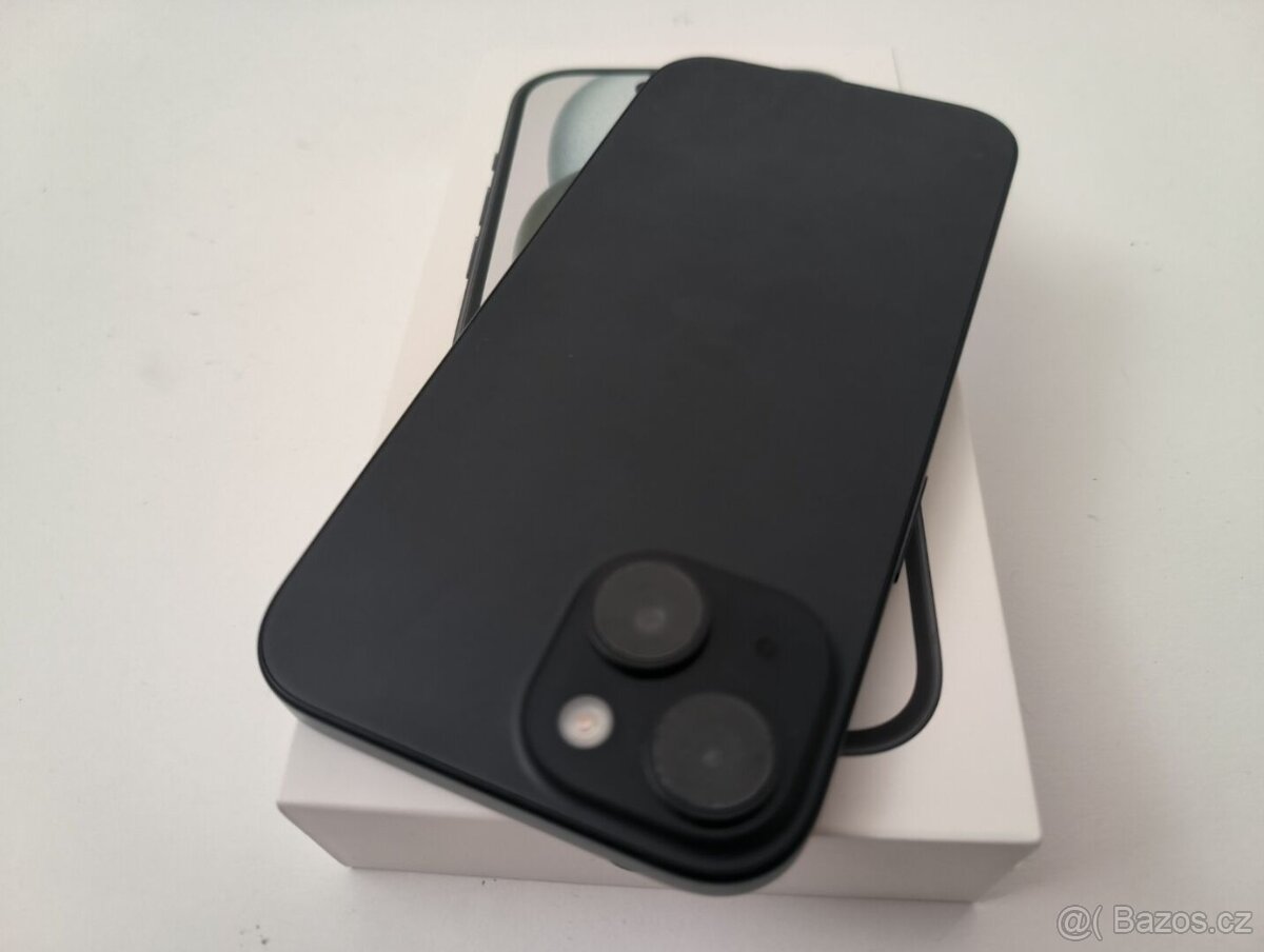 apple iphone 15 128gb Midnight 100% Batéria - 7