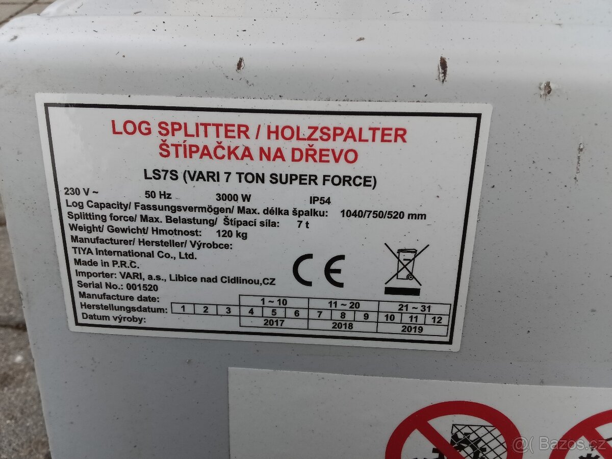 Štípačka na dřevo - 7