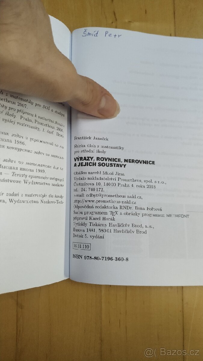 Učebnice matematiky a fyziky (pro střední školy) - 7