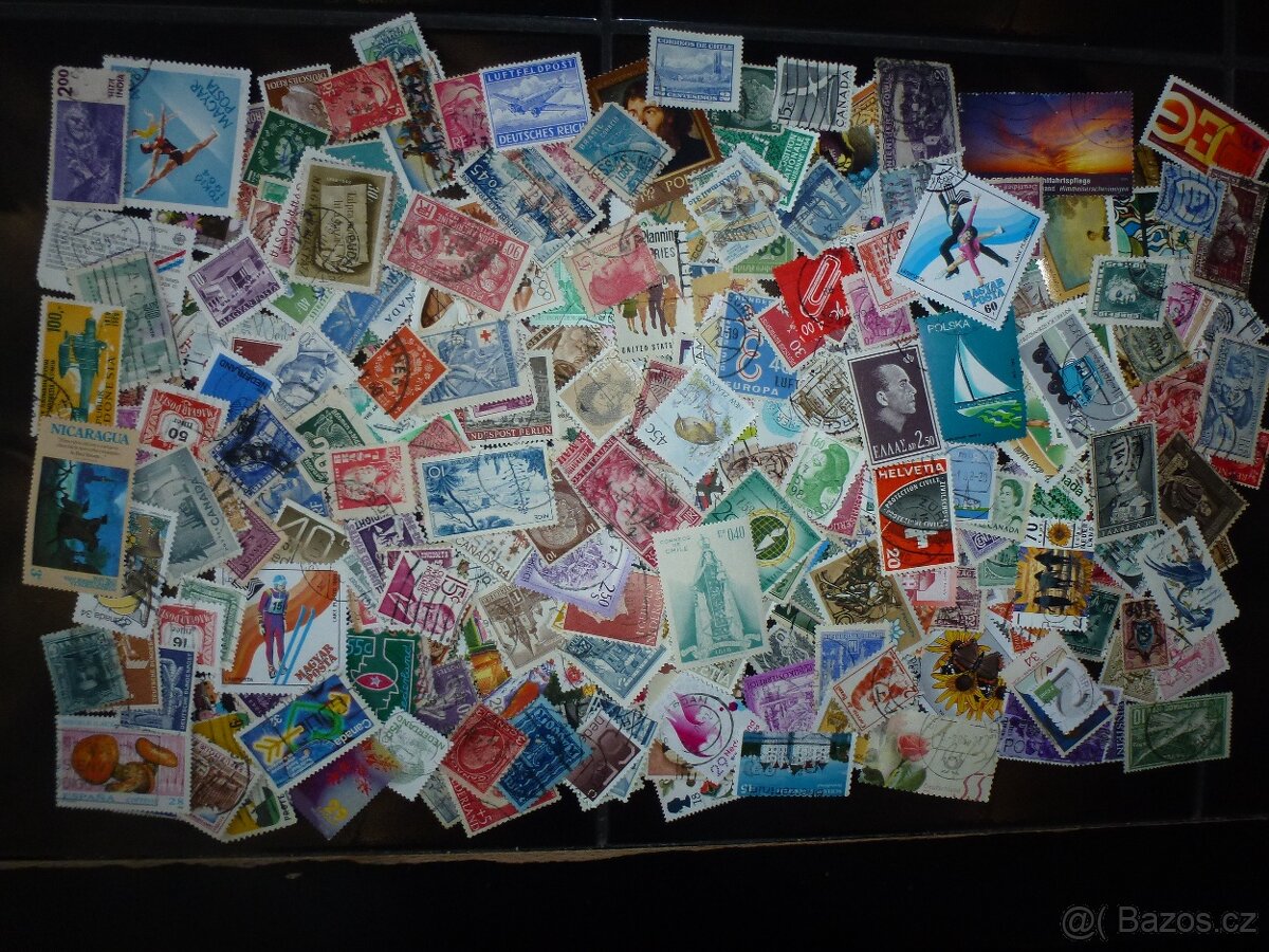 Poštovní známky z celého světa přes 5000 ks - 7
