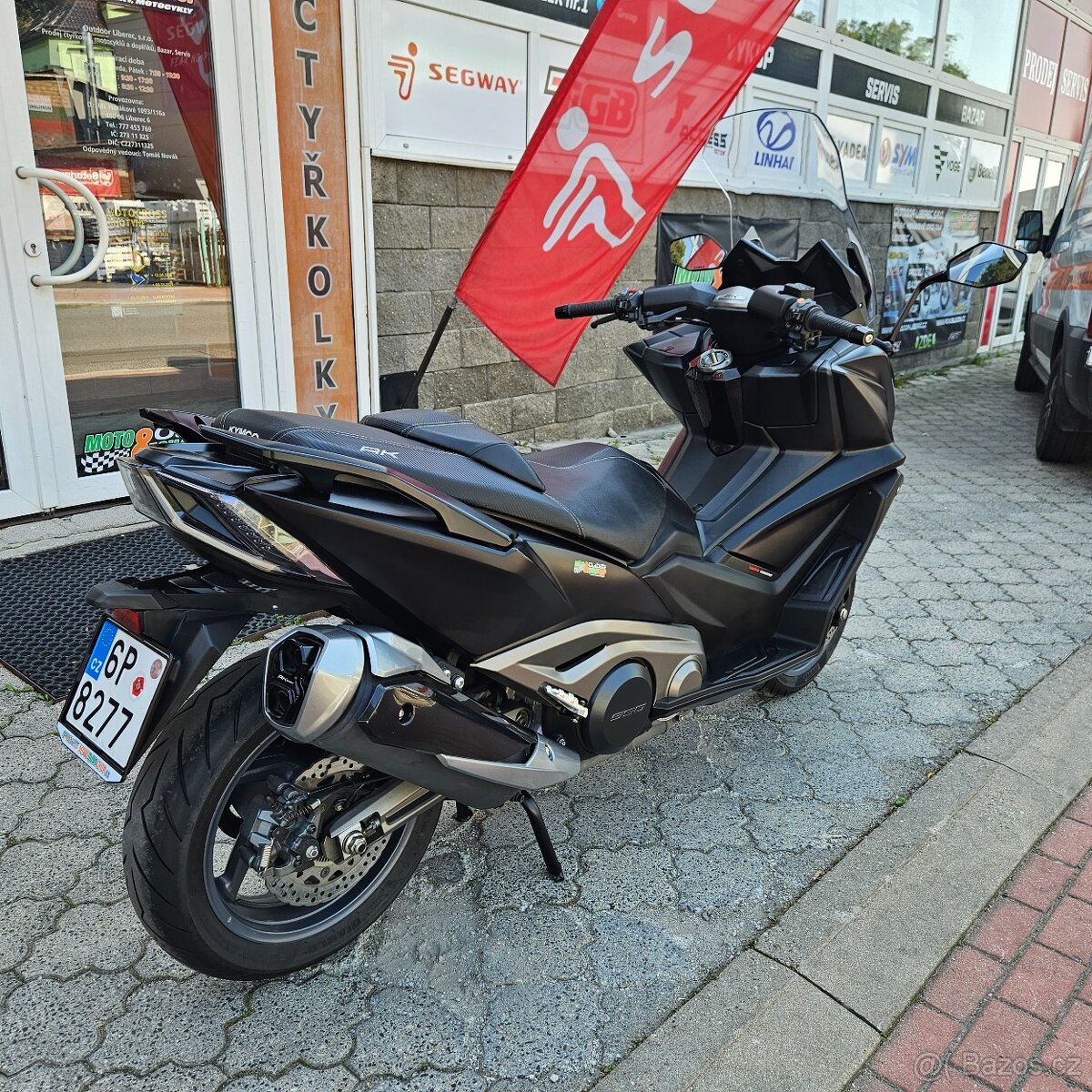Kymco AK 550i ABS,ČR, Vyšší plexi, Výhřev rukojetí - 7