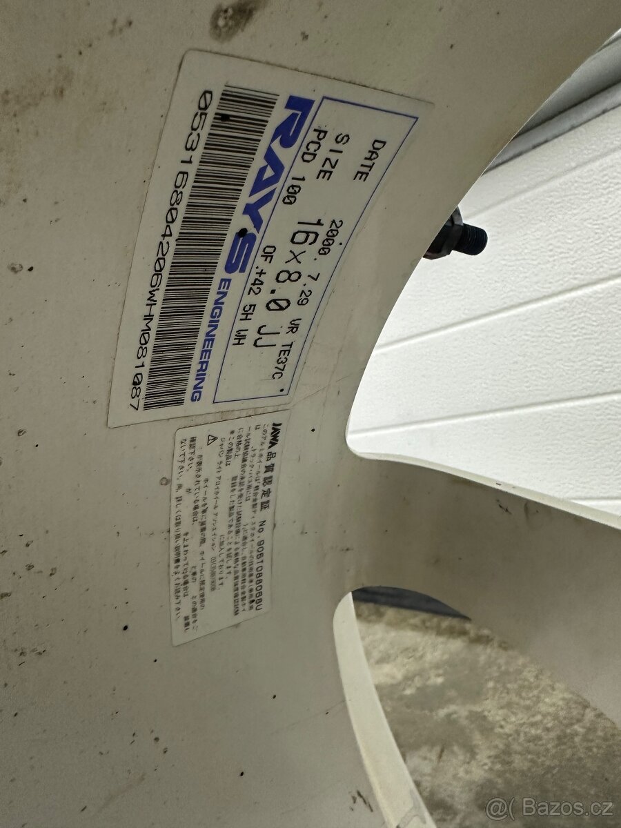 Volk Rays TE37c 16x8 - 7