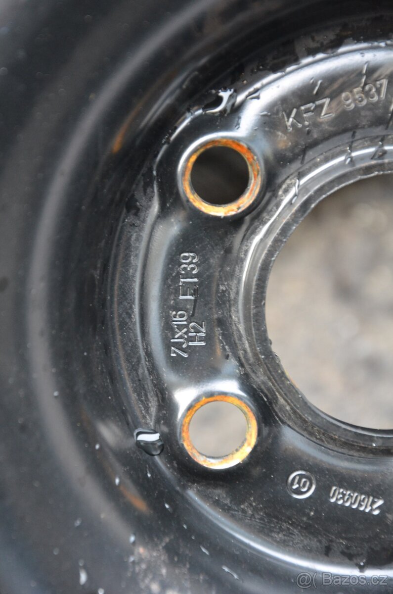 Audi A4, typ 8K - sada kompletních zimních kol - 7