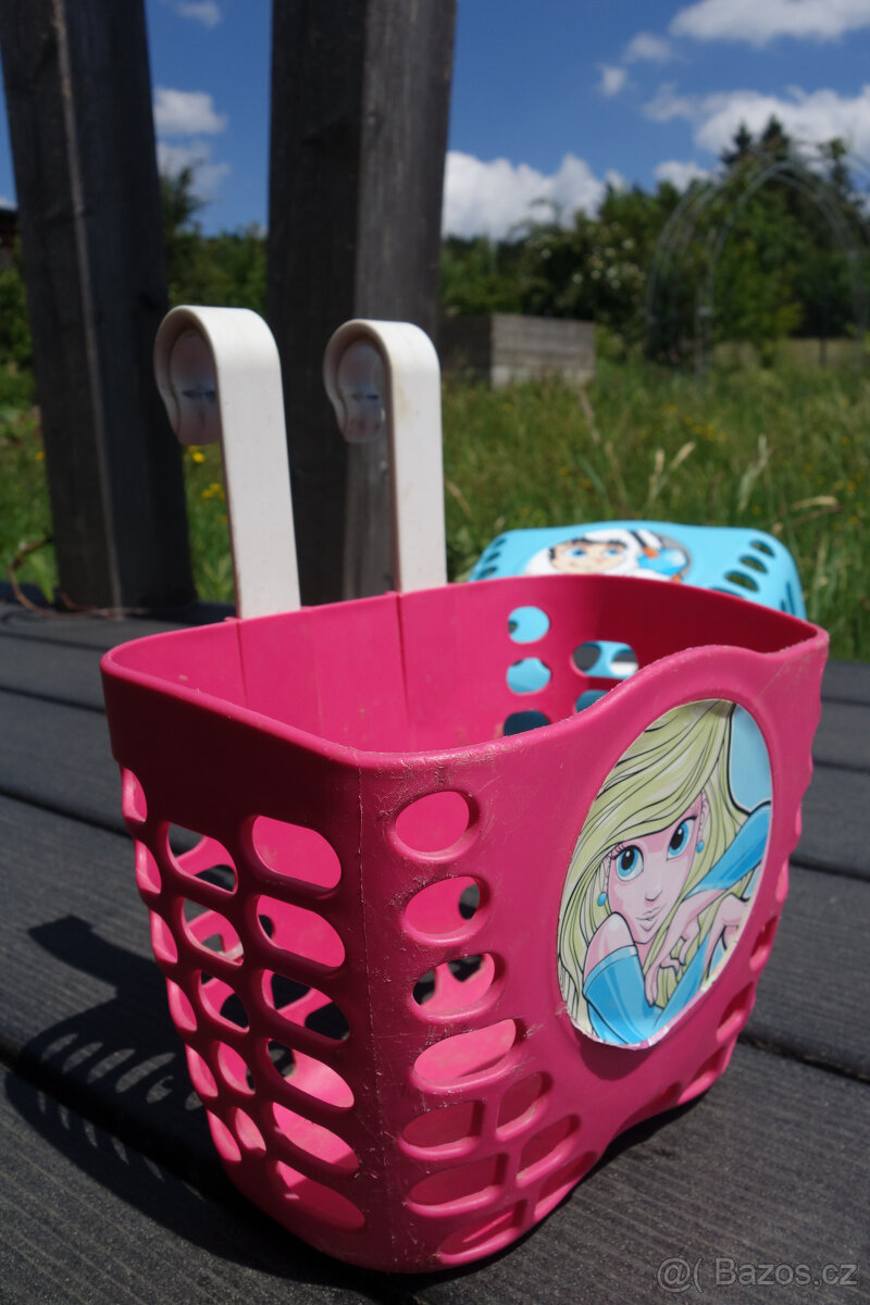 Košíky na kolo a textilní cyklistický držák na láhev - 7