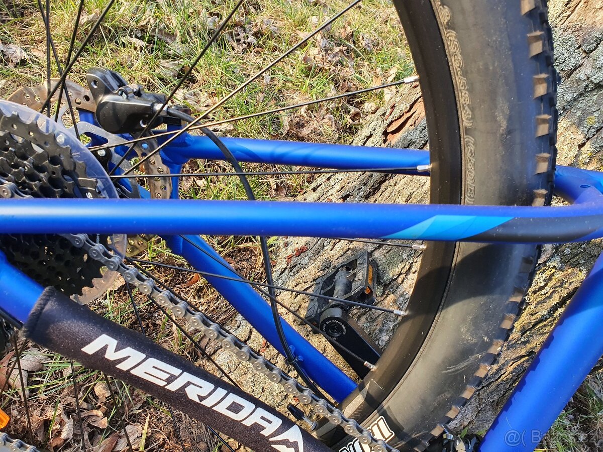 MERIDA MATTS 7.100 Matt Medium Blue (Silver-Blue/Black) M - 7