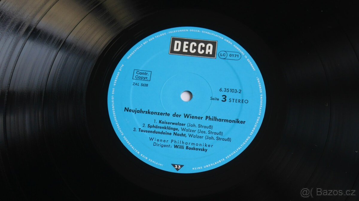 Wiener Philharmoniker, Willi Boskovsky – Neujahrskonzerte - 7